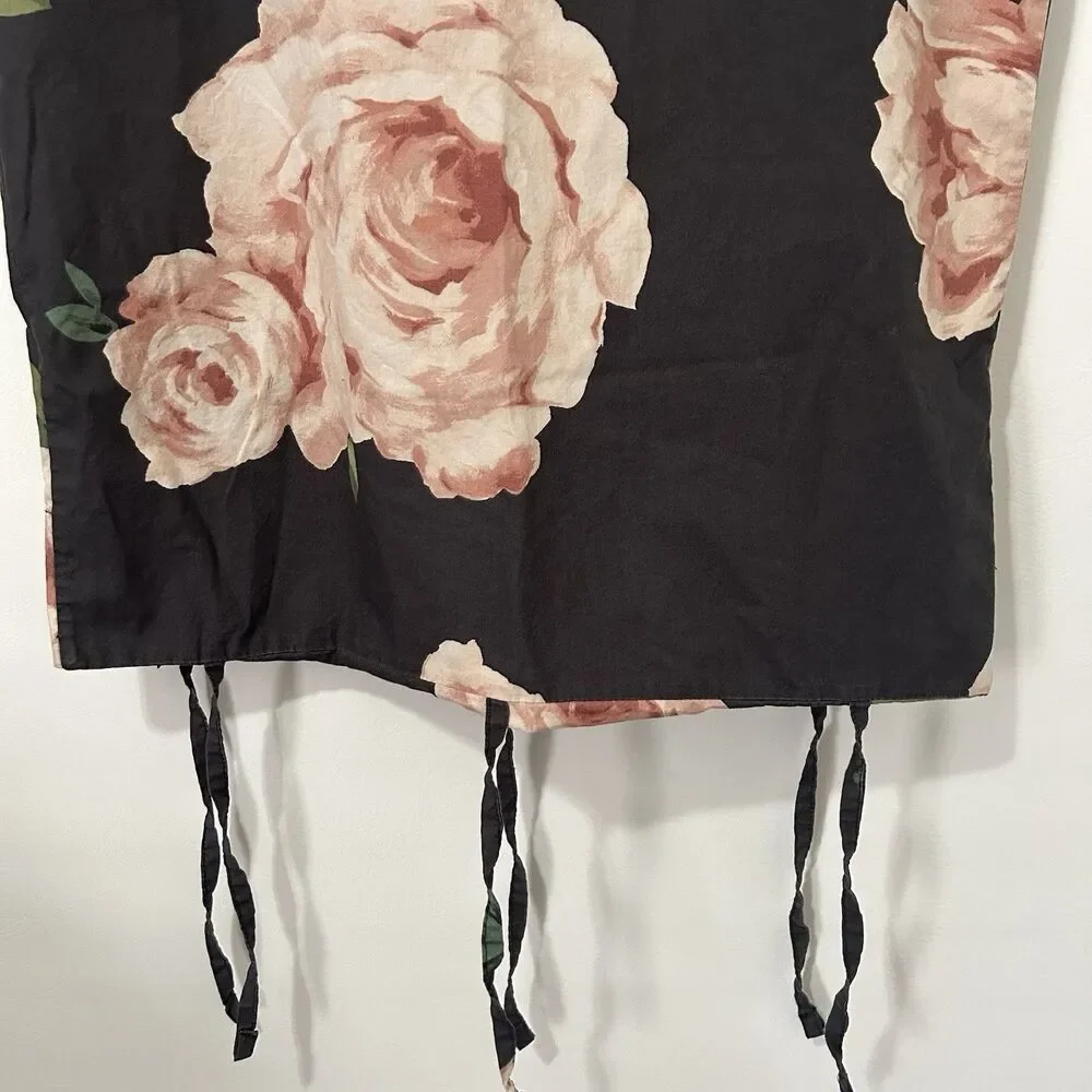 Emily & Meritt Pottery Teen Barn Bed of Roses Standard Pillow Sham Country Boho